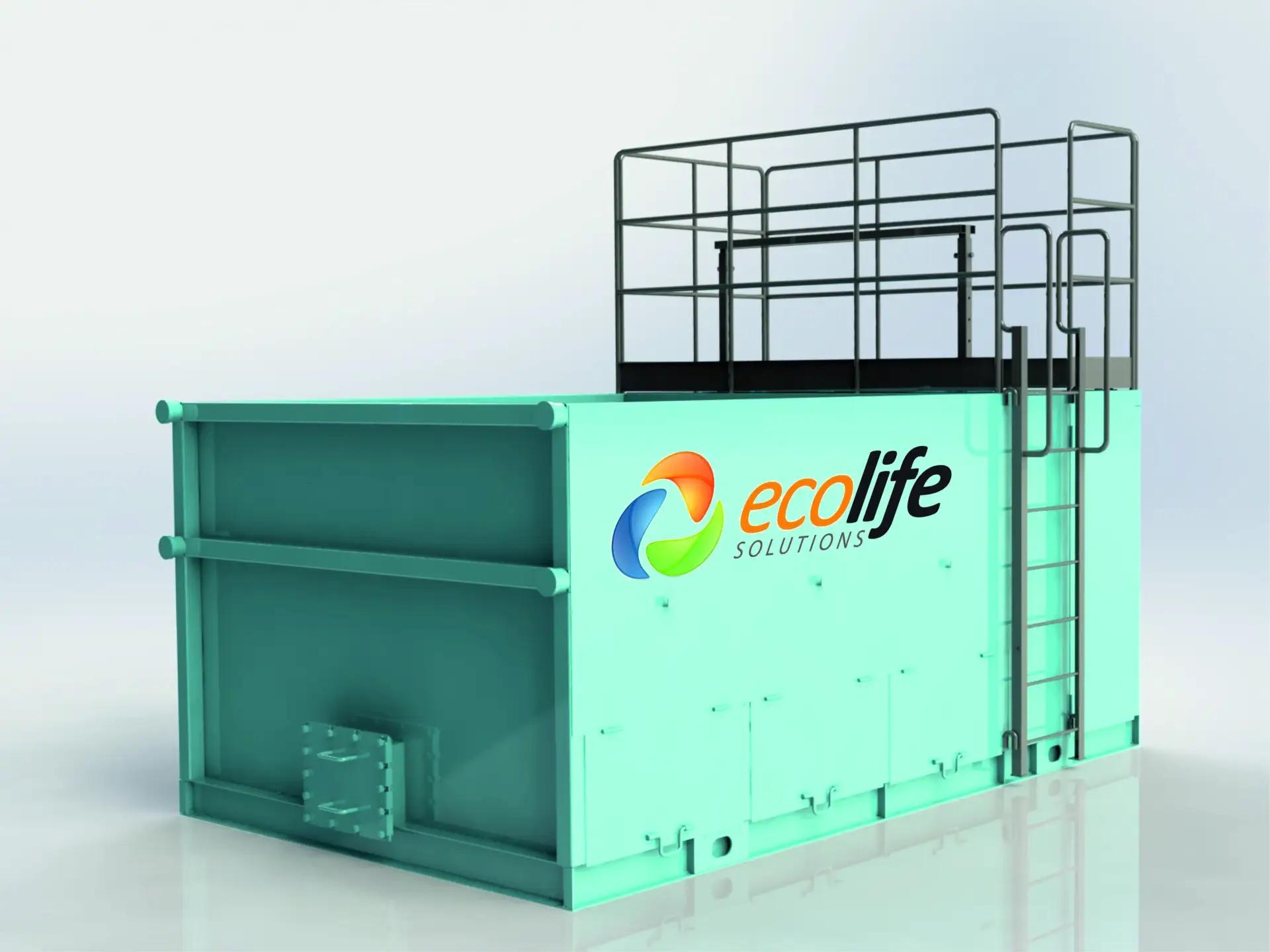 Снегоплавильная установка EcoLife СП — рендер